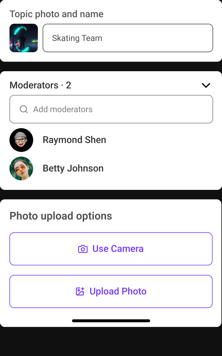 Showcasing Heylo's new designed pages using the new design system