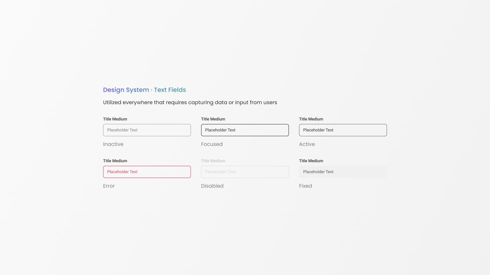 Heylo textfield were also redesigned to improve the visual communication and interaction behavior for a better user experience.