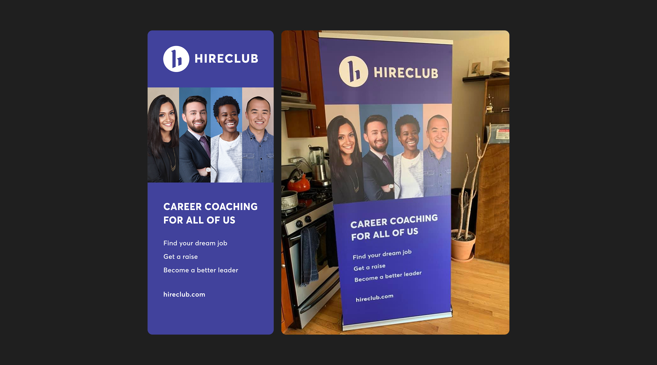 Assisted in setting up and color-proofing HireClub stickers before delivering them to a print company.